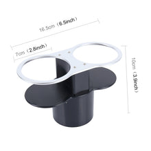 Load image into Gallery viewer, SHUNWEI SD-1021 Auto Car Truck Mount Dual Hole Drink Can Drinking Bottle Cup Holder Stand, SD-1021