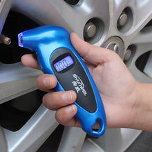 Load image into Gallery viewer, SHUNWEI SD-2802 Digital Tire Pressure Gauge 150 PSI 4 Settings for Car Truck Bicycle with Backlit LCD and Non-Slip Grip, SHUNWEI SD-2802