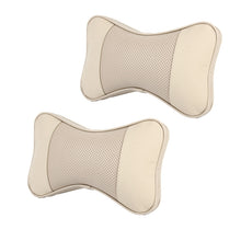 Load image into Gallery viewer, 2 PCS MLC-06 Car Neck Pillow Soft Version Lovely Breathe Car Auto Head Neck Rest Cushion Headrest Pillow Pad