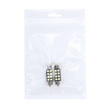 Load image into Gallery viewer, 2 PCS 3W 200 LM 6000K 36MM 8 SMD-2835 LEDs Bicuspid Port Decoding Car Dome Lamp LED Reading Light, DC 12V, 36MM