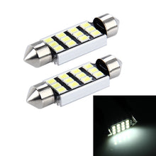 Load image into Gallery viewer, 2 PCS 3.5W 250 LM 6000K 39MM 12 SMD-2835 LEDs Bicuspid Port Decoding Car Dome Lamp LED Reading Light, DC 12V, 39MM