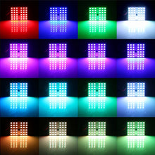 Load image into Gallery viewer, 2 PCS 18W Auto Flash Strobe Fade Smooth Remote Controlled Colorful LED Roof Decorative Lamp with 36 SMD-5050 LED, DC 12V, 36 SMD-5050 LEDs