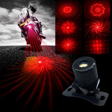 Load image into Gallery viewer, 200mW Universal Car And Motorcycle Rear-end Alarm 650nM Laser Fog Anti-Collision Warning Lamp with Six Pattern, DC 8-36V Cable Length: 60cm, 200mW