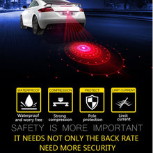 Load image into Gallery viewer, 200mW Universal Car And Motorcycle Rear-end Alarm 650nM Laser Fog Anti-Collision Warning Lamp with Six Pattern, DC 8-36V Cable Length: 60cm, 200mW