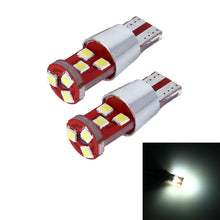 Load image into Gallery viewer, 2 PCS T10 2.5W 9 SMD-3030 LED Car Clearance Lights Lamp, DC 12V, T10+9W White Light, T10+9W Red Light, T10+9W Ice Blue Light, T10+9W Blue Light, T10+9W Pink Light