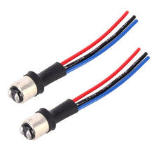 Load image into Gallery viewer, 1 Pair 1157 / BAY15D Bulb Holder Base Male Socket with Wire, 1157 / BAY15D