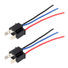 Load image into Gallery viewer, 1 Pair H4 Bulb Holder Base Male Socket with Wire, H4