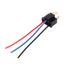 Load image into Gallery viewer, 1 Pair H4 Bulb Holder Base Male Socket with Wire, H4