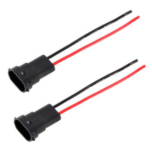 Load image into Gallery viewer, 1 Pair H8 / H11 Bulb Holder Base Male Socket with Wire, H8 / H11