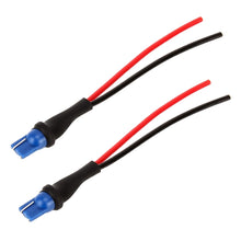 Load image into Gallery viewer, 1 Pair T10 / W5W / 194 Bulb Holder Base Male Socket with Wire, T10 / W5W / 194