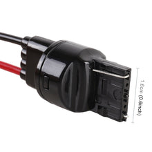 Load image into Gallery viewer, 1 Pair T20 / 7440 Bulb Holder Base Male Socket with Wire, T20 / 7440