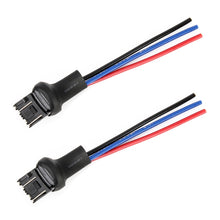 Load image into Gallery viewer, 1 Pair T20 / 7443 Bulb Holder Base Male Socket with Wire, T20 / 7443