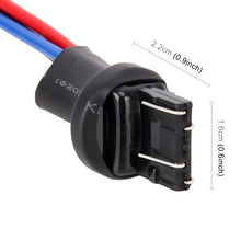 Load image into Gallery viewer, 1 Pair T20 / 7443 Bulb Holder Base Male Socket with Wire, T20 / 7443