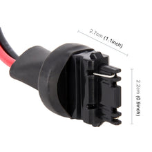 Load image into Gallery viewer, 1 Pair T25 / 3156 Bulb Holder Base Male Socket with Wire, T25 / 3156
