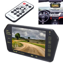 Load image into Gallery viewer, 7 inch 480*234 Rear View TFT-LCD Color Car Monitor with Bluetooth MP5 Player, Support Reverse Automatic Screen Function, 7 inch 480*234