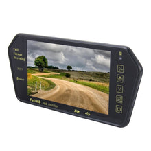 Load image into Gallery viewer, 7 inch 480*234 Rear View TFT-LCD Color Car Monitor with Bluetooth MP5 Player, Support Reverse Automatic Screen Function, 7 inch 480*234