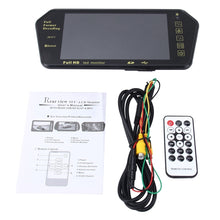 Load image into Gallery viewer, 7 inch 480*234 Rear View TFT-LCD Color Car Monitor with Bluetooth MP5 Player, Support Reverse Automatic Screen Function, 7 inch 480*234