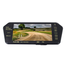 Load image into Gallery viewer, 7 inch 480*234 Rear View TFT-LCD Color Car Monitor with Bluetooth MP5 Player, Support Reverse Automatic Screen Function, 7 inch 480*234