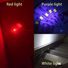 Load image into Gallery viewer, 2pcs Outdoor Keychain Metal Shell Mini LED Flashlight Laser Light with Money Detecting