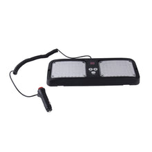 Load image into Gallery viewer, High qulaity DC 12V,9W LED Waterproof Car Sunshade Yellow Light Warning Lights Strobe Emergency Lights Flashing Light with 12 Kinds Flash Patterns, Yellow