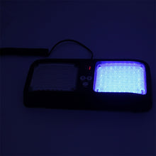 Load image into Gallery viewer, High qulaity DC 12V,9W LED Waterproof Car Sunshade Red Light And Blue Light Warning Lights Strobe Emergency Lights Flashing Light with 12 Kinds Flash Patterns, Red+Blue