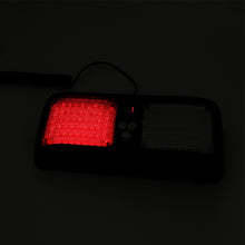 Load image into Gallery viewer, High qulaity DC 12V,9W LED Waterproof Car Sunshade Red Light And Blue Light Warning Lights Strobe Emergency Lights Flashing Light with 12 Kinds Flash Patterns, Red+Blue