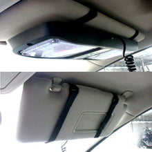 Load image into Gallery viewer, High qulaity DC 12V,9W LED Waterproof Car Sunshade Yellow Light + White Light Warning Lights Strobe Emergency Lights Flashing Light with 12 Kinds Flash Patterns, Yellow+White