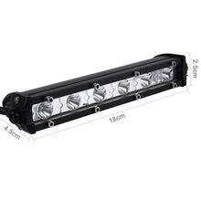 Load image into Gallery viewer, DC 10-30V 18W 2300LM 6500K Waterproof Vehicle Car Boat Marine External Work Lights Emergency Lights 30 Degrees Adjustable Spot Light LED Car Bulbs with 6 Intense CREE LED Lights, Spot Light+18W