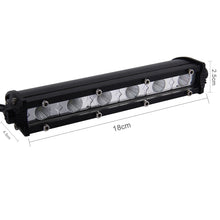 Load image into Gallery viewer, DC 10-30V 18W 2300LM 6500K Waterproof Vehicle Car Boat Marine External Work Lights Emergency Lights 60 Degrees Adjustable Flood Light LED Car Bulbs with 6 Intense CREE LED Lights, Flood Light+18W