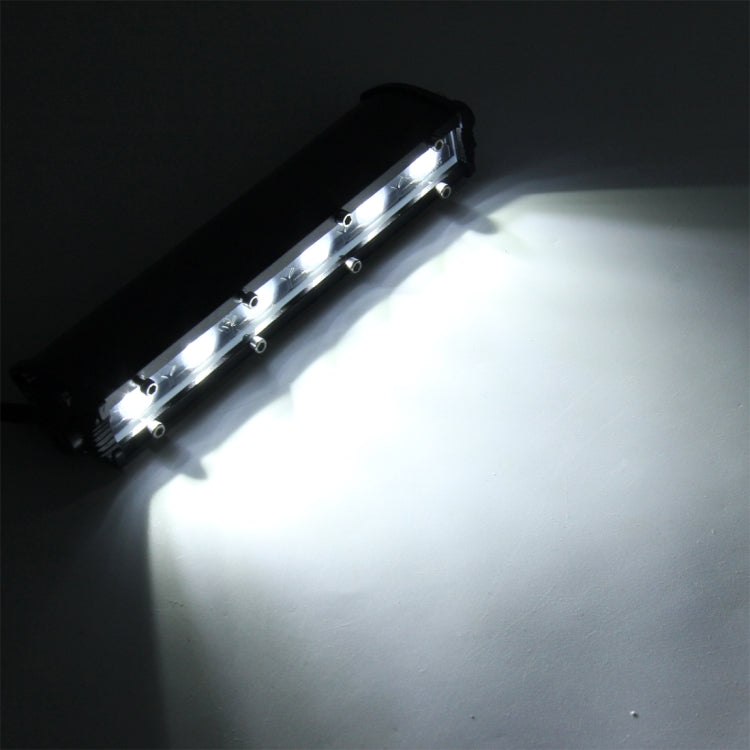 DC 10-30V 18W 2300LM 6500K Waterproof Vehicle Car Boat Marine External Work Lights Emergency Lights 60 Degrees Adjustable Flood Light LED Car Bulbs with 6 Intense CREE LED Lights, Flood Light+18W