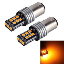 Load image into Gallery viewer, 2 PCS 1157/BAY15D 3W 15 SMD-3528-LEDs Car Turn Light, DC 12V, 1157/BAY15D 3W