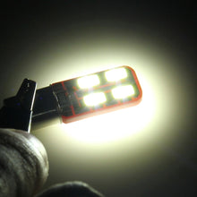 Load image into Gallery viewer, 10 PCS BA9S 3W 200lm 6000K 8 SMD-5730 LEDs Car Clearance Light Lamp, DC 12V, 3W 200lm 6000K