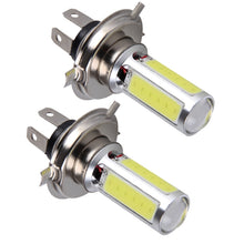 Load image into Gallery viewer, 2 PCS H4 20W 1250LM 6000K 5 COB LEDs Car Fog Lights, DC 12V, H4 (White Light)