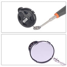 Load image into Gallery viewer, Retractable Vehicle Car Chassis Inspection Mirror with 3 PCS 5mm LED Lights, Mirror Diameter: 82mm, Max Expanding Length: 760mm, Diameter: 82mm, Max Expanding Length: 760mm