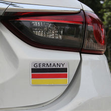 Load image into Gallery viewer, Germany Flag Style Metal Car Sticker, Germany Flag 1, Germany Flag