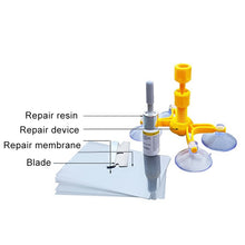 Load image into Gallery viewer, Professional Windscreen Repair Tool Paintless Dent Removal Car Window Windshield Repair Kit Chip Crack Auto Glass, Windscreen Repair Tool, Windscreen Repair Tool (White)