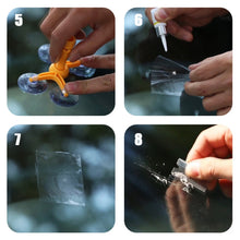 Load image into Gallery viewer, Professional Windscreen Repair Tool Paintless Dent Removal Car Window Windshield Repair Kit Chip Crack Auto Glass, Windscreen Repair Tool, Windscreen Repair Tool (White)