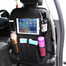 Load image into Gallery viewer, Car Auto Seat Back Bag Multi-Pocket Travel Storage Hanging Pocket Storage Bag for iPad and Other Goods, Car Hanging Pocket