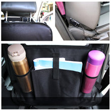 Load image into Gallery viewer, Car Auto Seat Back Bag Multi-Pocket Travel Storage Hanging Pocket Storage Bag for iPad and Other Goods, Car Hanging Pocket