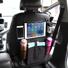 Load image into Gallery viewer, Car Auto Seat Back Bag Multi-Pocket Travel Storage Hanging Pocket Storage Bag for iPad and Other Goods, Car Hanging Pocket