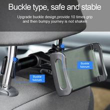Load image into Gallery viewer, p-01 Auto Car Seatback Tablet PC / Mobilephone Holder, Car Seatback Tablet Holder(Black), Car Seatback Tablet Holder (Red)