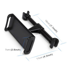Load image into Gallery viewer, p-01 Auto Car Seatback Tablet PC / Mobilephone Holder, Car Seatback Tablet Holder(Black), Car Seatback Tablet Holder (Red)