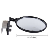 Load image into Gallery viewer, Vehicle Front Blind Area Wide-angle Adjustable Left Side Observation Mirror, Black Left Side