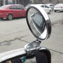 Load image into Gallery viewer, Vehicle Front Blind Area Wide-angle Adjustable Right Side Observation Mirror, Silver Right Side