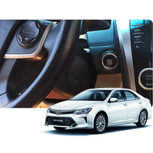 Load image into Gallery viewer, Smart Car Switch Car Engine Start Stop Switch Car Push Start Switch, with RFID Alarm System, Blue Light, Car Switch