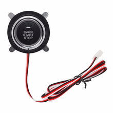 Load image into Gallery viewer, Smart Car Switch Car Engine Start Stop Switch Car Push Start Switch, with RFID Alarm System, Blue Light, Car Switch