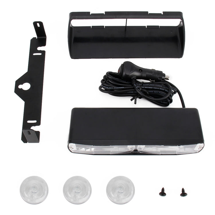 DC 12V 4.2W 16LEDs Crystal Lamp Beads Car Windshield Warning Lamp 18 Flash Patterns(Adjustable) , CMS5390BL, CMS5390LR, CMS5390RL, CMS5390WL, CMS5390WY, CMS5390YL