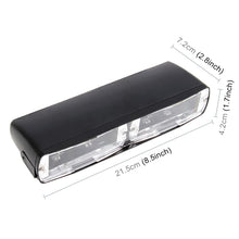 Load image into Gallery viewer, DC 12V 4.2W 16LEDs Crystal Lamp Beads Car Windshield Warning Lamp 18 Flash Patterns(Adjustable) , CMS5390BL, CMS5390LR, CMS5390RL, CMS5390WL, CMS5390WY, CMS5390YL