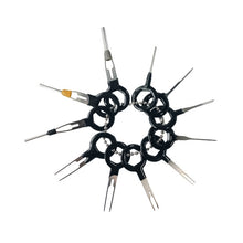 Load image into Gallery viewer, 11 PCS Auto Car Plug Circuit Board Wire Harness Terminal Extraction Pick Connector Crimp Pin Back Needle Remove Tool, 11 PCS