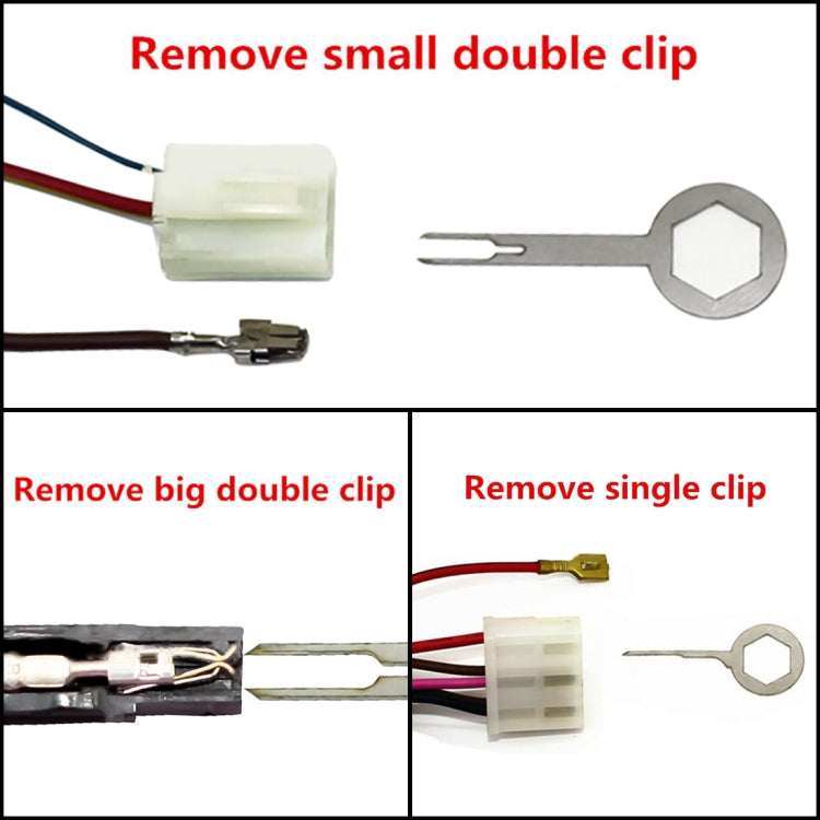 11 PCS Auto Car Plug Circuit Board Wire Harness Terminal Extraction Pick Connector Crimp Pin Back Needle Remove Tool, 11 PCS